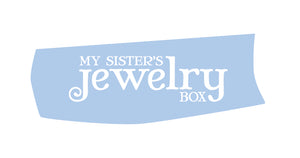My Sister's Jewelry Box Logo. A fashion, clothing, accessories, and giftware boutique located in Lavallette, New Jersey. 