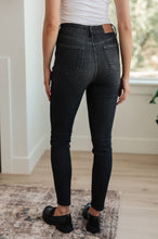 Octavia High Rise Control Top Skinny Jeans in Washed Black