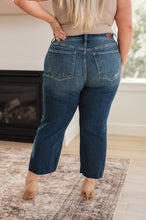 Whitney High Rise Distressed Wide Leg Crop Jeans