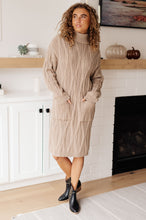 Bundled Beauty Turtleneck Sweater Dress