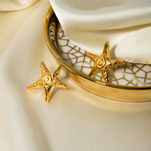 Stainless Steel Star Shape Earrings