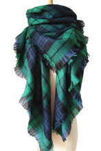 Plaid Imitation Cashmere Scarf